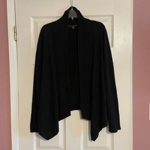 Black simple cardigan